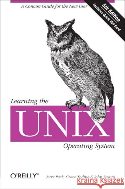 Learning the Unix Operating System: A Concise Guide for the New User Peek, Jerry 9780596002619 O'Reilly Media - książka
