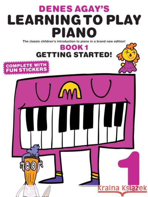 Learning To Play Piano 1 Getting Denes Agay 9781849382984 Hal Leonard Europe Limited - książka