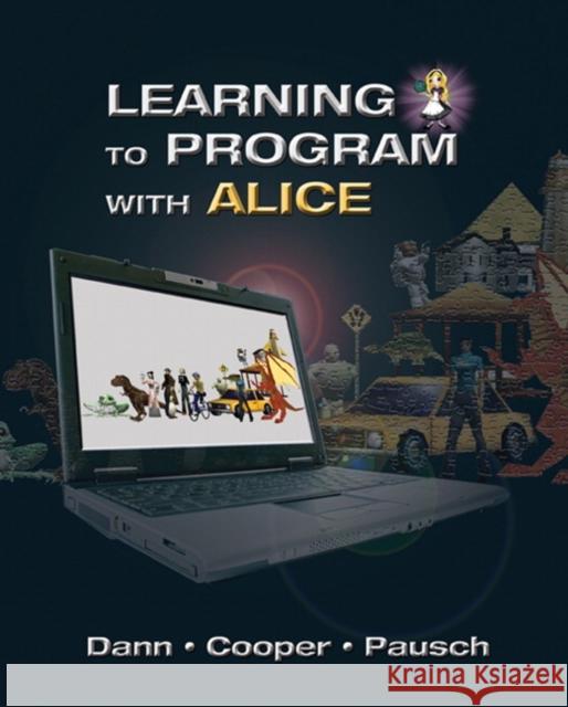 learning to program with alice (w/ cd rom)  Dann, Wanda 9780132122474  - książka
