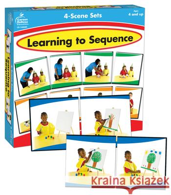 Learning to Sequence 4-Scene Sets: 12 Picture Stories! Carson-Dellosa Publishing 9781936022892 Carson-Dellosa Publishing - książka