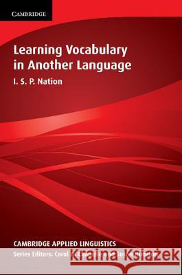 Learning Vocabulary in Another Language Paul Nation 9780521804981  - książka