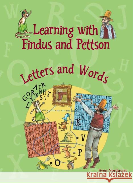 Learning with Findus and Pettson - Letters and Words Sven Nordqvist 9781912480814 Hawthorn Press - książka