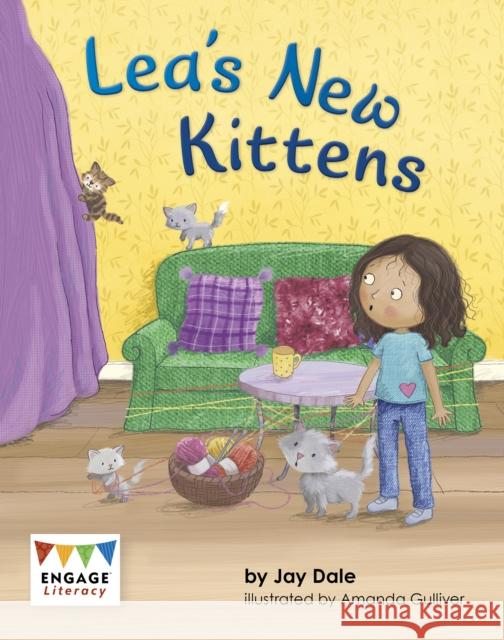 Lea's New Kittens Jay Dale 9781474799515 Capstone Global Library Ltd - książka