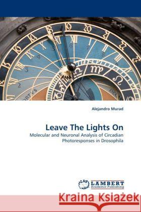 Leave The Lights On Murad, Alejandro 9783844393279 Dictus Publishing - książka