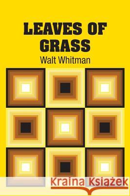 Leaves of Grass Walt Whitman 9781731704160 Simon & Brown - książka