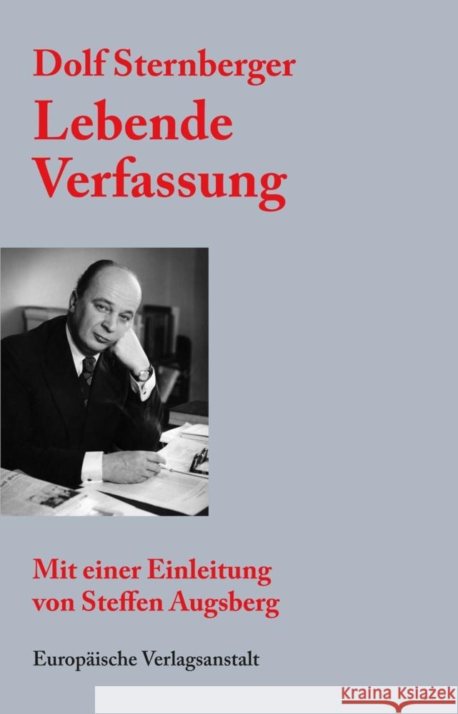 Lebende Verfassung Sternberger, Dolf 9783863931469 CEP Europäische Verlagsanstalt - książka