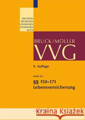 Lebensversicherung 150-171 Thomas Richter 9783899491371 Walter de Gruyter - książka