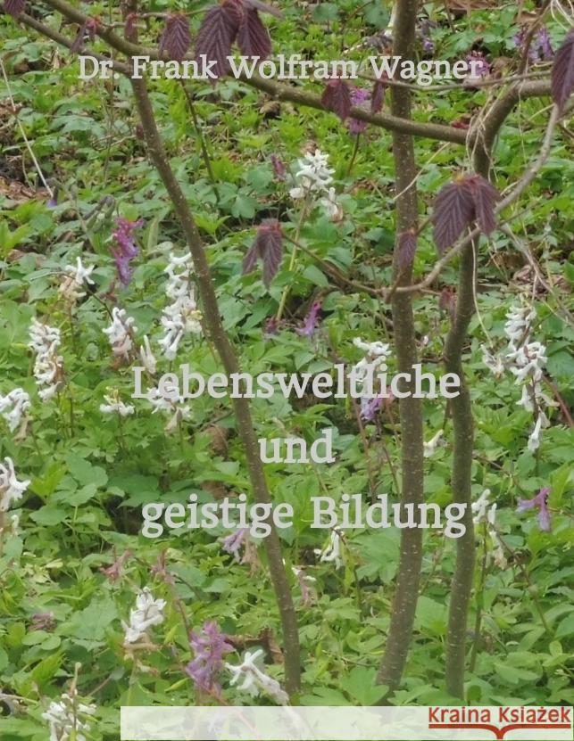 Lebensweltliche und geistige Bildung Wagner,  Frank Wolfram 9783384570024 tredition - książka