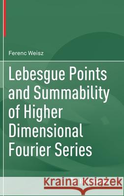 Lebesgue Points and Summability of Higher Dimensional Fourier Series Ferenc Weisz 9783030746353 Birkhauser - książka