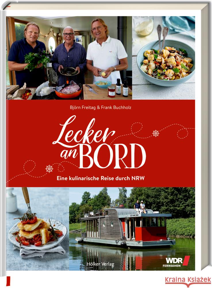 Lecker an Bord Freitag, Björn, Buchholz, Frank 9783881172639 Hölker - książka