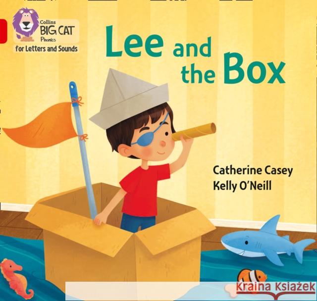 Lee and the Box: Band 02b/Red B Catherine Casey 9780008357689 HarperCollins Publishers - książka