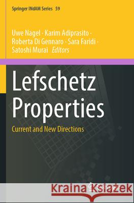 Lefschetz Properties  9789819738885 Springer - książka