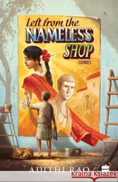 Left from the Nameless Shop Adithi Rao   9789353023256 HarperCollins India - książka