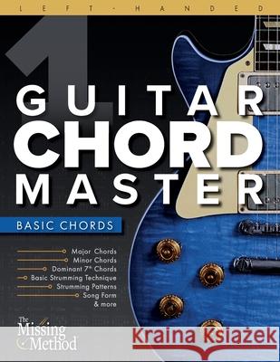 Left-Handed Guitar Chord Master: Basic Chords Christian J Triola 9781671906303 Independently Published - książka