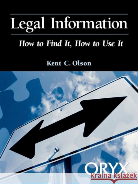 Legal Information Kent Olson 9780897749633 Heinemann Educational Books - książka