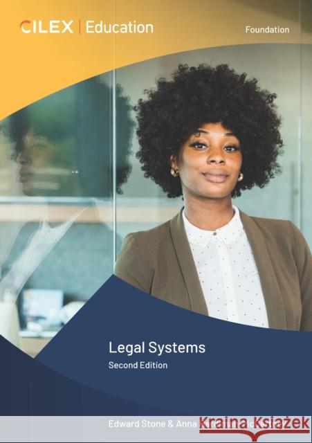 Legal Systems Edward Stone 9781911713432 CILEX Education - książka