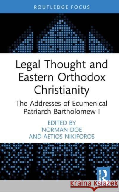 Legal Thought and Eastern Orthodox Christianity  9781032610375 Taylor & Francis Ltd - książka