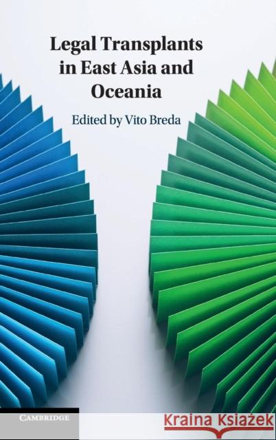 Legal Transplants in East Asia and Oceania Vito Breda 9781108475297 Cambridge University Press - książka