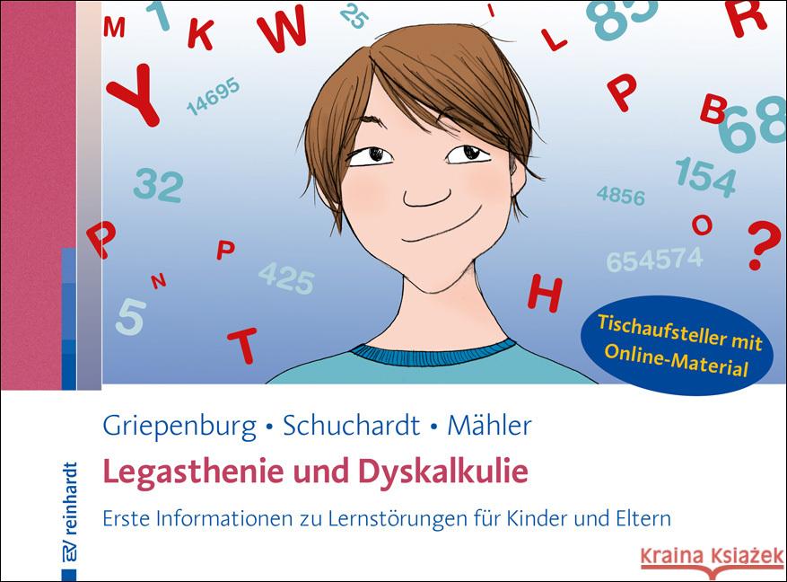 Legasthenie und Dyskalkulie Griepenburg, Conny, Schuchardt, Kirsten, Mähler, Claudia 9783497032518 Reinhardt, München - książka