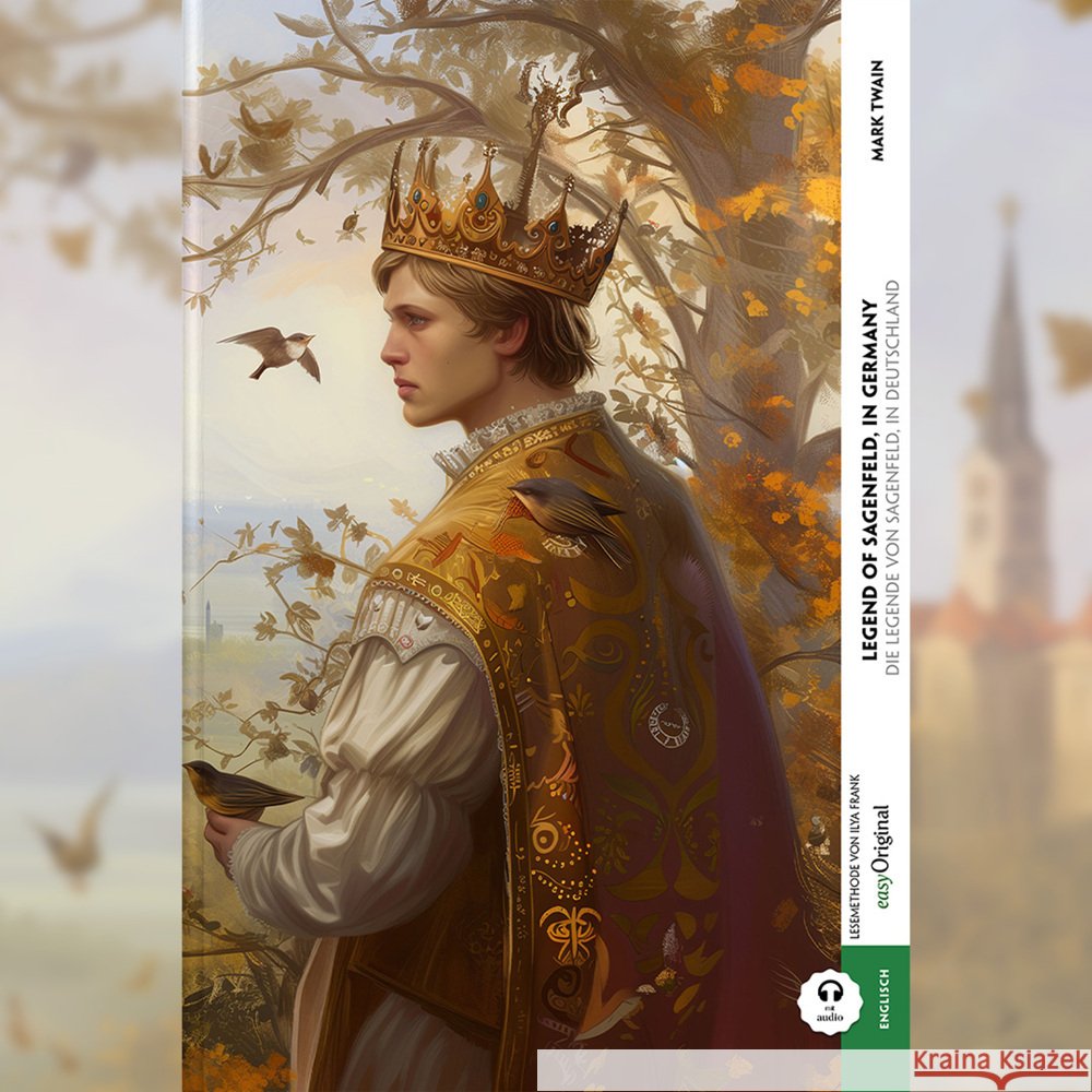 Legend of Sagenfeld, in Germany / Die Legende von Sagenfeld, in Deutschland (Buch + Audio-Online) - Kommentierte zweisprachige Ausgabe Englisch-Deutsch, m. 1 Audio, m. 1 Audio Twain, Mark 9783991682622 EasyOriginal - książka