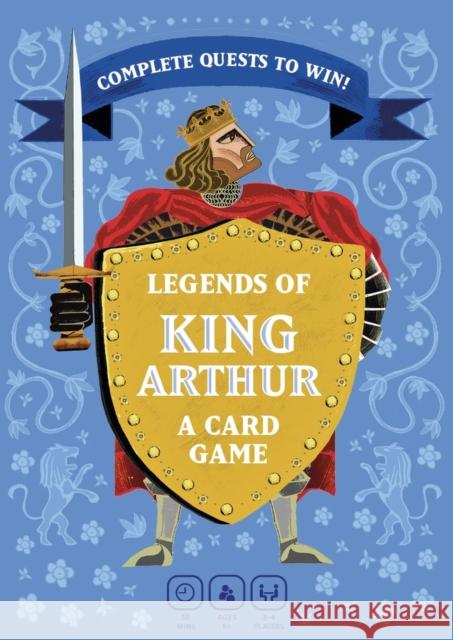 Legends of King Arthur: A Quest Card Game Johns, Tony 9781399603133 Orion Publishing Co - książka