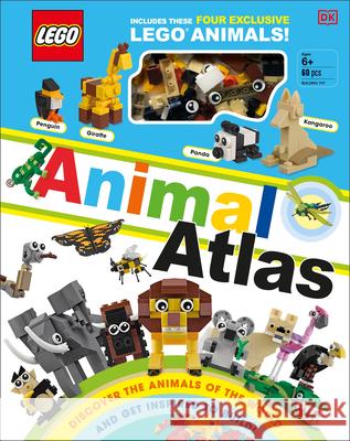 Lego Animal Atlas: Discover the Animals of the World [With Toy] Skene, Rona 9781465470133 DK Publishing (Dorling Kindersley) - książka