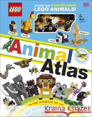 LEGO Animal Atlas: with four exclusive animal models Rona Skene 9780241316573 Dorling Kindersley Ltd - książka