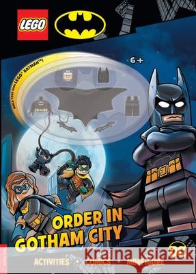 LEGO® Batman™: Order in Gotham City (with LEGO® Batman™ minifigure) Buster Books 9781780559360 Michael O'Mara Books Ltd - książka