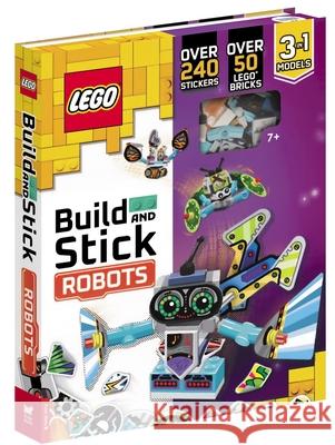 LEGO® Books: Build and Stick: Robots Buster Books 9781780559476 Michael O'Mara Books Ltd - książka