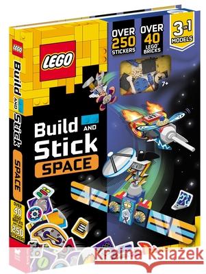 LEGO® Books: Build and Stick: Space (includes LEGO® bricks, book and over 250 stickers) Buster Books 9781916763296 Michael O'Mara Books Ltd - książka