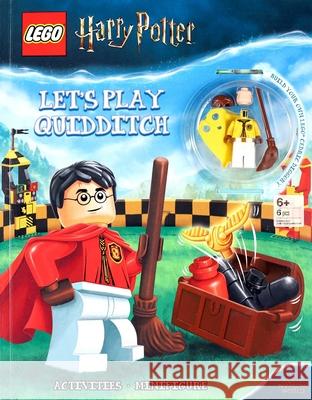 Lego Harry Potter: Let's Play Quidditch! [With Minifigure] Ameet Publishing 9780794448080 Sfi Readerlink Dist - książka