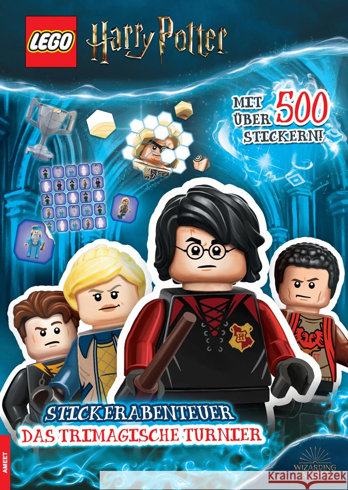 LEGO® Harry Potter(TM) - Stickerabenteuer, Das trimagische Turnier : Mit über 500 Stickern!  9783960804192 Ameet - książka
