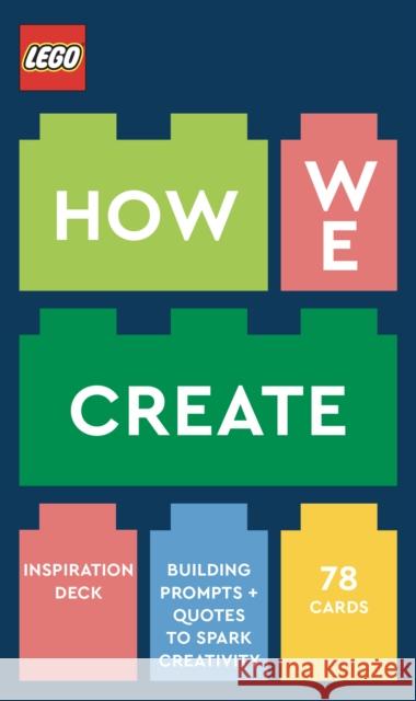 LEGO How We Create Inspiration Deck LEGO 9781797221779 Chronicle Books - książka