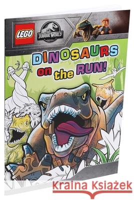 Lego Jurassic World: Dinosaurs on the Run! Editors of Studio Fun International 9780794445218 Sfi Readerlink Dist - książka
