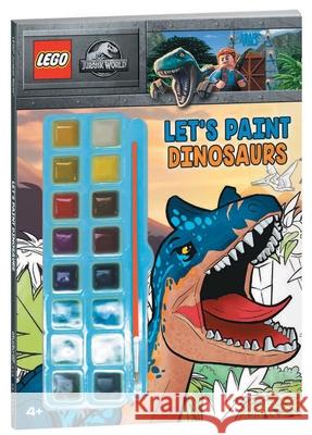 Lego Jurassic World: Let's Paint Dinosaurs Ameet Publishing 9780794447175 Sfi Readerlink Dist - książka