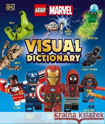 Lego Marvel Visual Dictionary (Library Edition): Without Minifigure Simon Hugo Amy Richau 9780744085822 DK Publishing (Dorling Kindersley) - książka