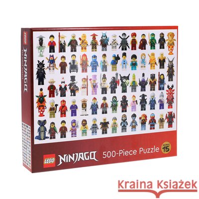 Lego Ninjago 500-Piece Puzzle Lego 9781797233413 Chronicle Books - książka