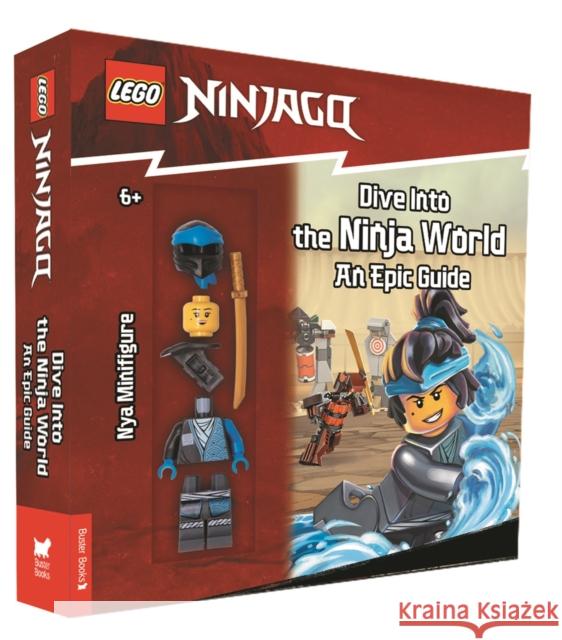 LEGO® NINJAGO®: Dive Into the Ninja World: An Epic Guide (with Nya minifigure) Buster Books 9781837250349 Michael O'Mara Books Ltd - książka