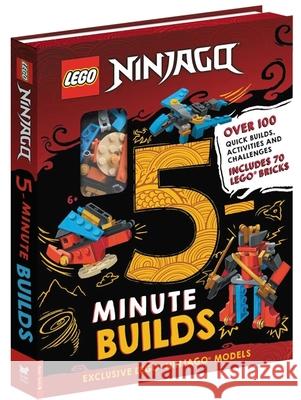 LEGO® NINJAGO®: Five-Minute Builds (with 70 LEGO bricks) Buster Books 9781780559513 Michael O'Mara Books Ltd - książka