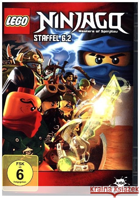 LEGO Ninjago, Masters of Spinjitzu. Staffel.6.2, 1 DVD  0888751757394 LEONINE Distribution - książka