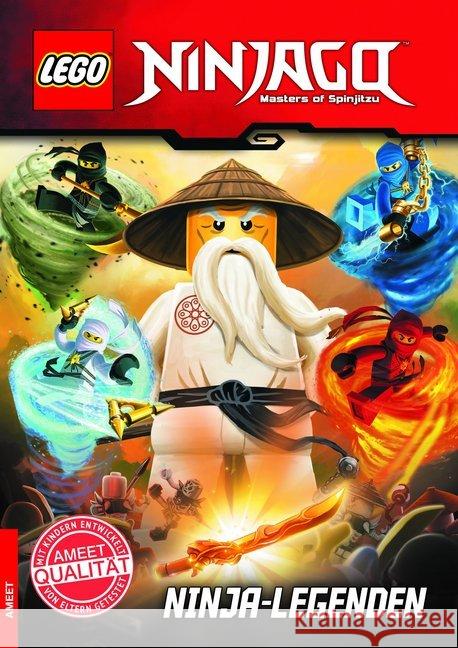 LEGO® NINJAGO(TM) Ninja-Legenden : Lesebuch. 8 Geschichten  9783946097723 Ameet - książka