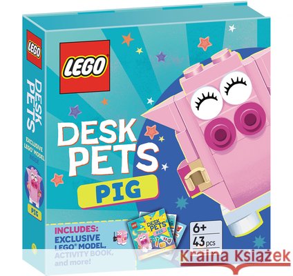 Lego(r) Desk Pets: Pig Ameet Sp Z O O 9781464290183 Sourcebooks Wonderland - książka