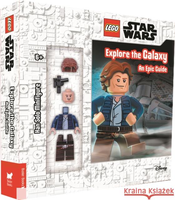 LEGO® Star Wars™: Explore the Galaxy: An Epic Guide (with Han Solo minifigure) Buster Books 9781837250356 Michael O'Mara Books Ltd - książka