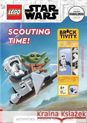 LEGO® Star Wars™: Scouting Time Activity Book (with Scout Trooper minifigure and swoop bike) Buster Books 9781780559469 Michael O'Mara Books Ltd - książka