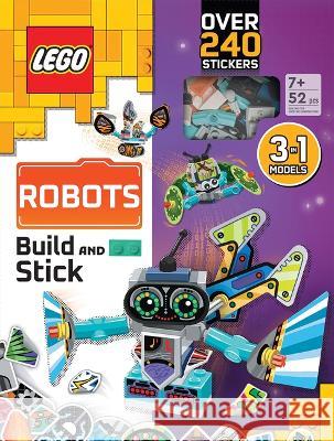 Lego(r) Books Build and Stick: Robots Ameet Sp Z O O 9781728272757 Sourcebooks Wonderland - książka