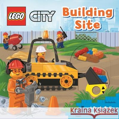 Lego(r) City. Building Site: A Push, Pull and Slide Book MacMillan Children's Books AMEET Studio 9781035064151 MacMillan Children's Books - książka