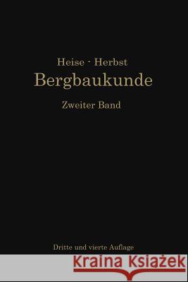 Lehrbuch Der Bergbaukunde Fritzsche, Carl Hellmut 9783662356807 Springer - książka