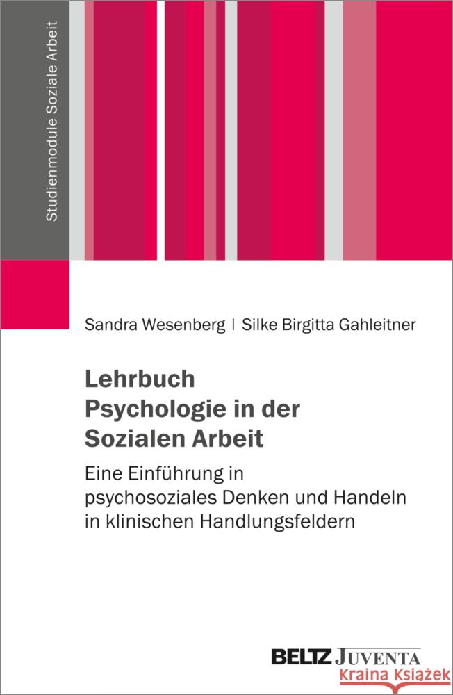 Lehrbuch Psychologie in der Sozialen Arbeit Wesenberg, Sandra, Gahleitner, Silke Birgitta 9783779939146 Beltz Juventa - książka