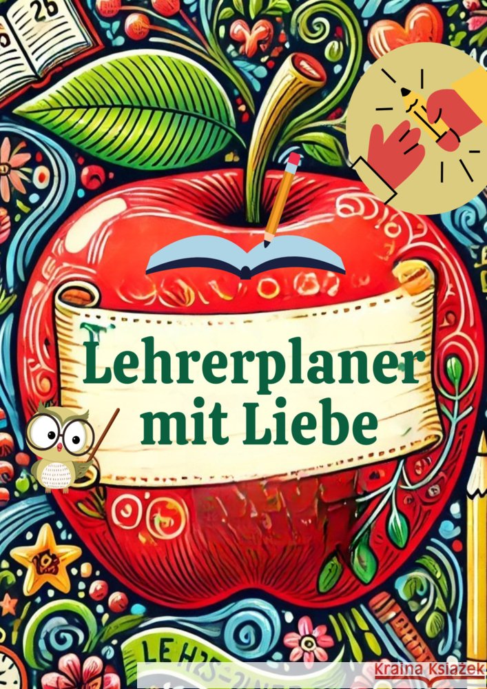Lehrerplaner  mit Liebe Lena Dirk 9789403796888 BoD - Books on Demand - książka