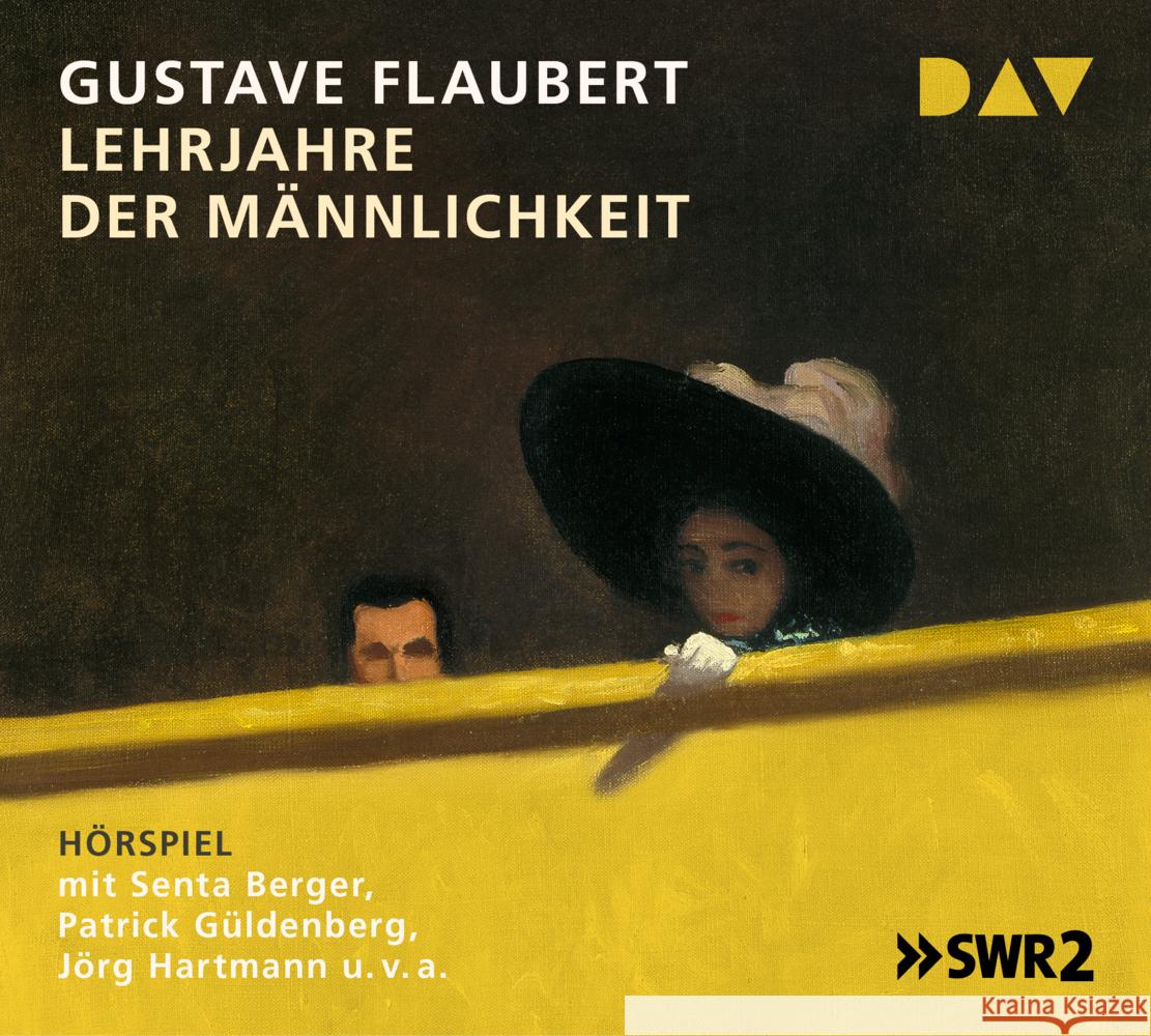 Lehrjahre der Männlichkeit, 4 Audio-CD Flaubert, Gustave 9783742417787 Der Audio Verlag, DAV - książka